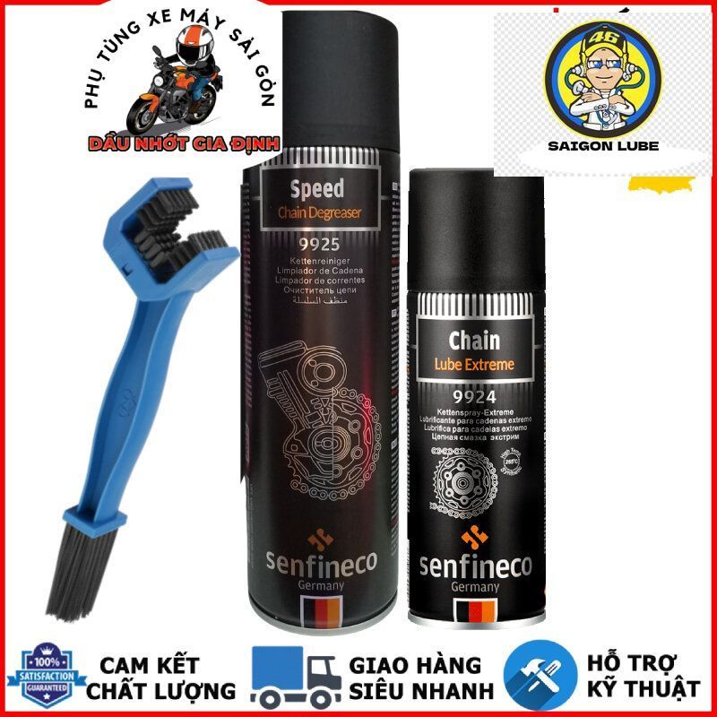 Combo rửa sên, dưỡng sên Senfineco 9925, Senfineco 9924 chính hãng - Nhập khẩu Đức [Mua Combo tặng b