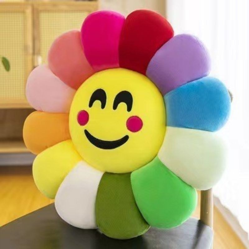 Đệm gối hoa cúc sofa bé gái 米 tatami pental backr