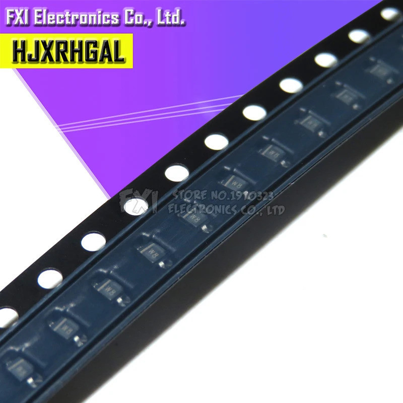 100 CÁI SMD Zena Diode 5V1 SOD-323 0805 0,25W SMD Diode BZT52C5V1 W8 MM3Z5V1