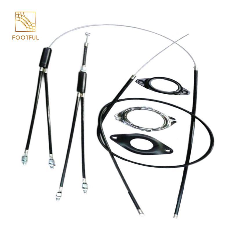 Hệ thống phanh xe đạp điện BMX với cáp điều khiển trước và sau