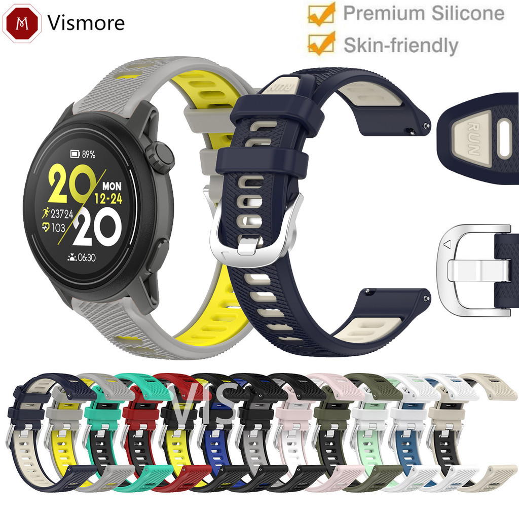 Dây đeo silicon cho COROS PACE 2 3 / APEX 2 Pro / APEX Pro / APEX 42mm 46mm VERTIX Vòng đeo tay thể 