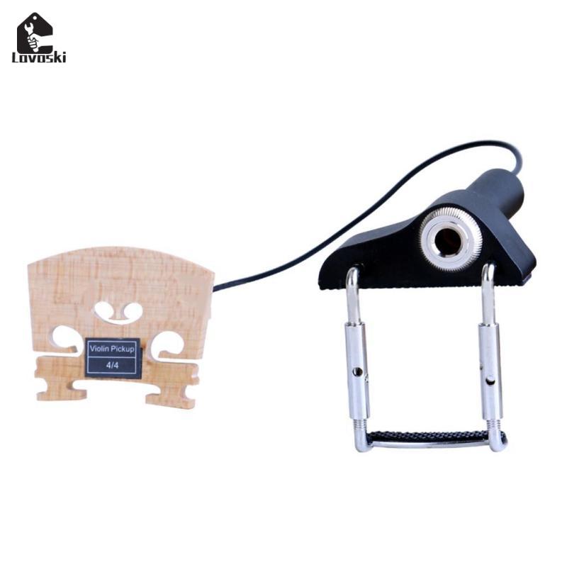 Pickup cho violin cầm tay Piezo Violin Pickup Nhạc cụ Micro