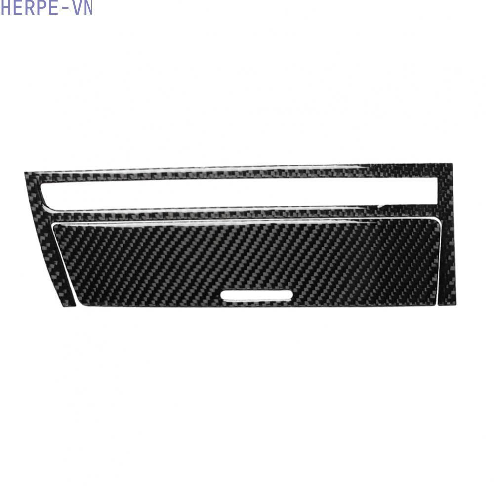 [HERPEVN]Adhesive Type Car Central Strip Trim for BMW E46 3 Series 1998 2005 Carbon Fiber[Ready stoc