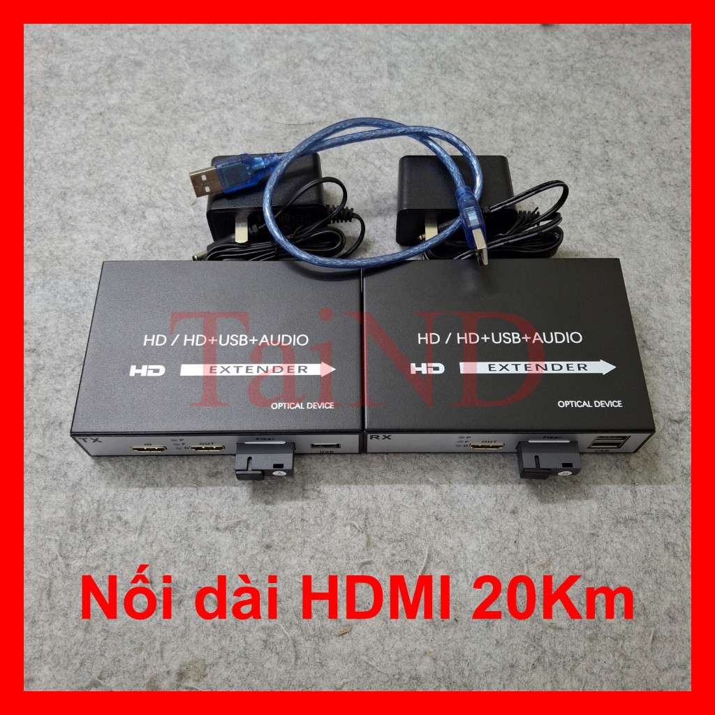 Bộ chuyển đổi HDMI sang cáp quang, HDMI to quang, HDMI to FC quang, HDMI KVM