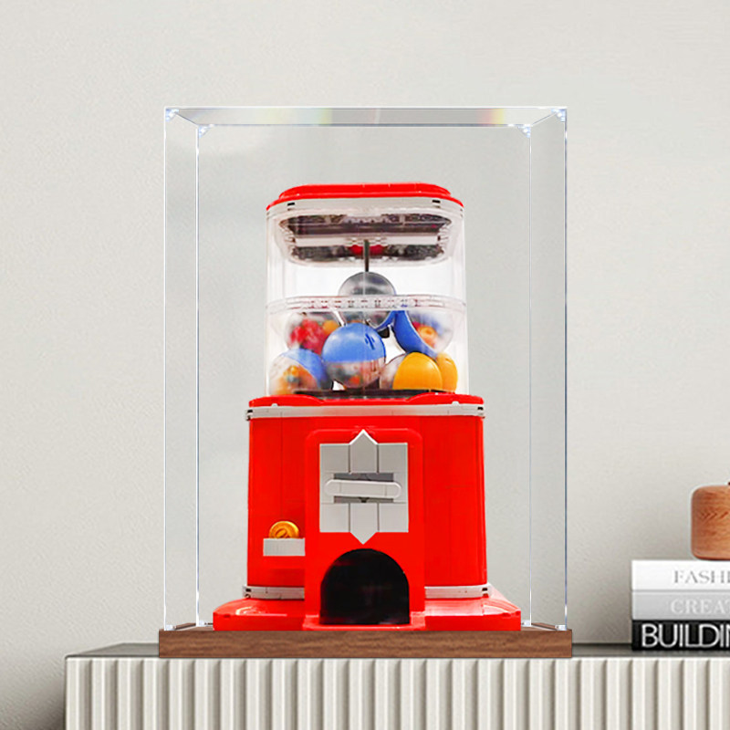 [Hộp trưng bày acrylic] Hộp trưng bày acrylic Thích hợp cho Lego 21358 Máy đồ chơi viên nang Minifig