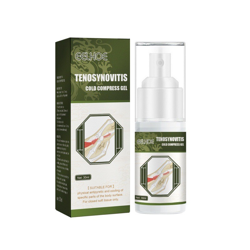 Xịt Gel Lạnh Giảm Viêm Gân, Giảm Đau, Sưng Tấy với Arnica, Nhân Sâm & Đương Quy