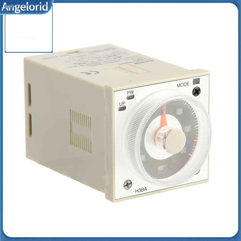 Thiên thần| H3BA-N8H 220V AC Đa Năng 8 Chân Hẹn Giờ Trễ Rơ Le Thời Gian 12s Đến 300h