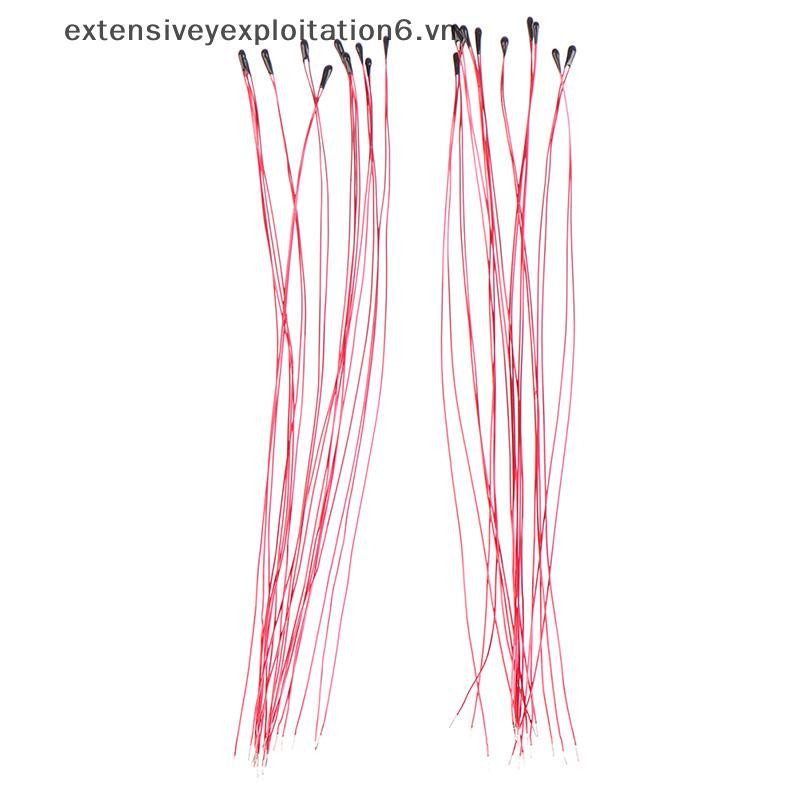 # expen # 10 CÁI Điện trở nhiệt điện trở NTC MF52B 10K 100K Dây đeo đầu dò B3470 B3380 B3950 B3435 B