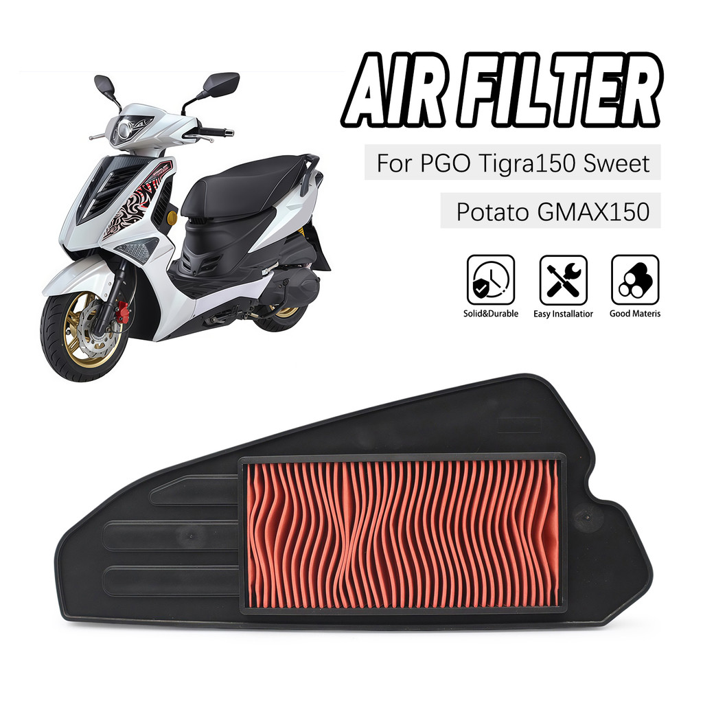 Động cơ xe máy Bộ phận thay thế Bộ phận làm sạch khí nạp cho PGO Tigra 150 Khoai lang GMAX 150