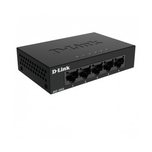 Switch DLINK DGS-105GL 5 port Gigabit Chính hãng (1Gbps, Vỏ sắt, Kèm nguồn 5V)