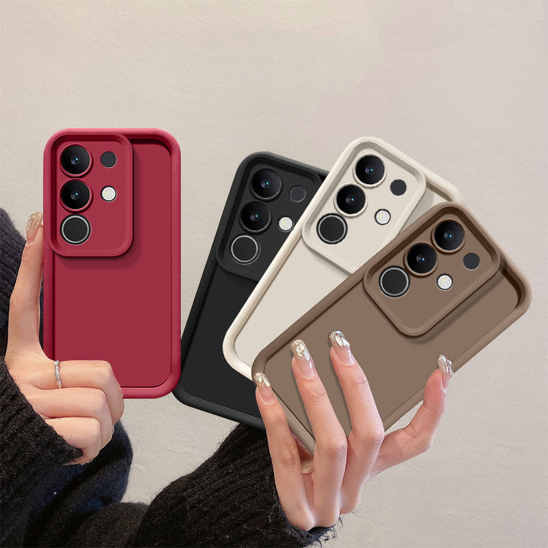 Dành Cho Vivo T4X 5G Ốp Lưng Vivo IQOO Z10X Ốp lưng vivo Y29 4G Cover iqoo z10x Ốp Lưng Mờ Chống Sốc