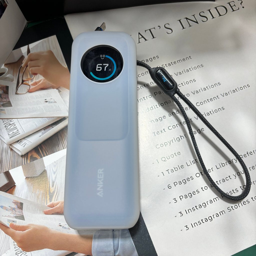 Thích hợp cho Anker Zolo Anker A1695 Power Bank Vỏ bảo vệ silicon chuyên dụng Chống sốc Chống trượt