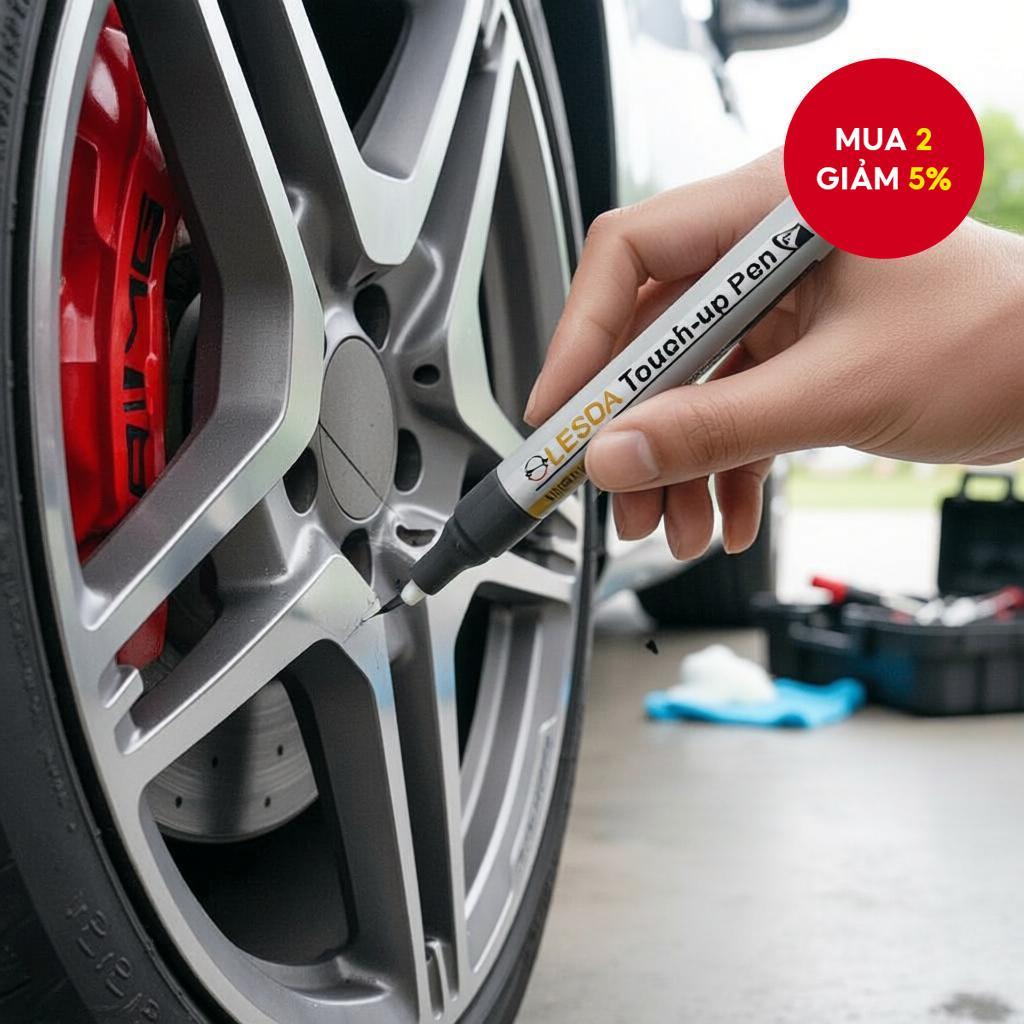 Sơn sửa vành xe - Sửa vết xước bánh xe tức thì