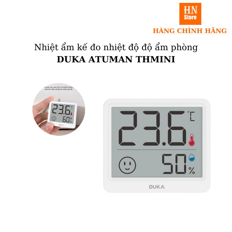 Nhiệt kế, ẩm kế đo độ ẩm nhiệt độ ATuMan THmini - Bảo hành 3 tháng - Shop MI HN Store