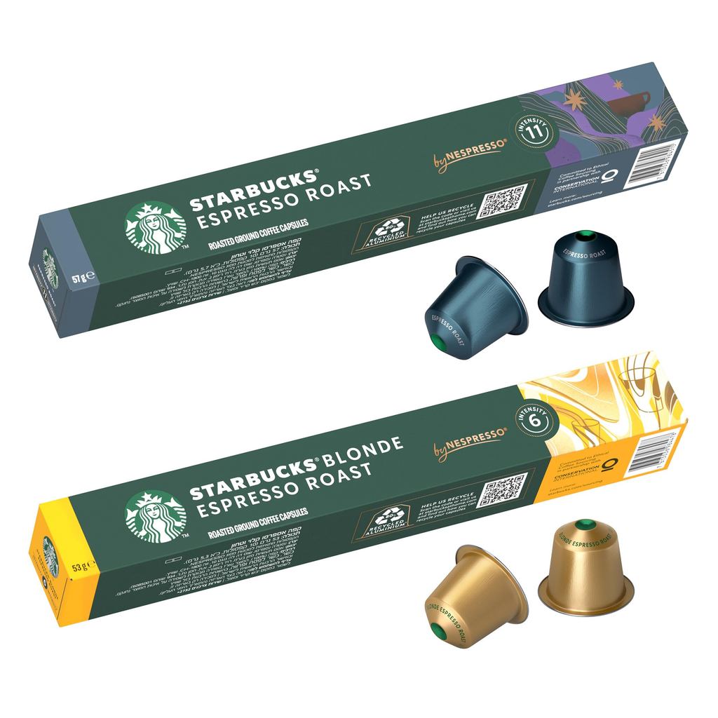 Trực tiếp từ NHẬT BẢN Viên nén cà phê Starbucks Nespresso 2 loại espresso rang  cà phê espresso rang