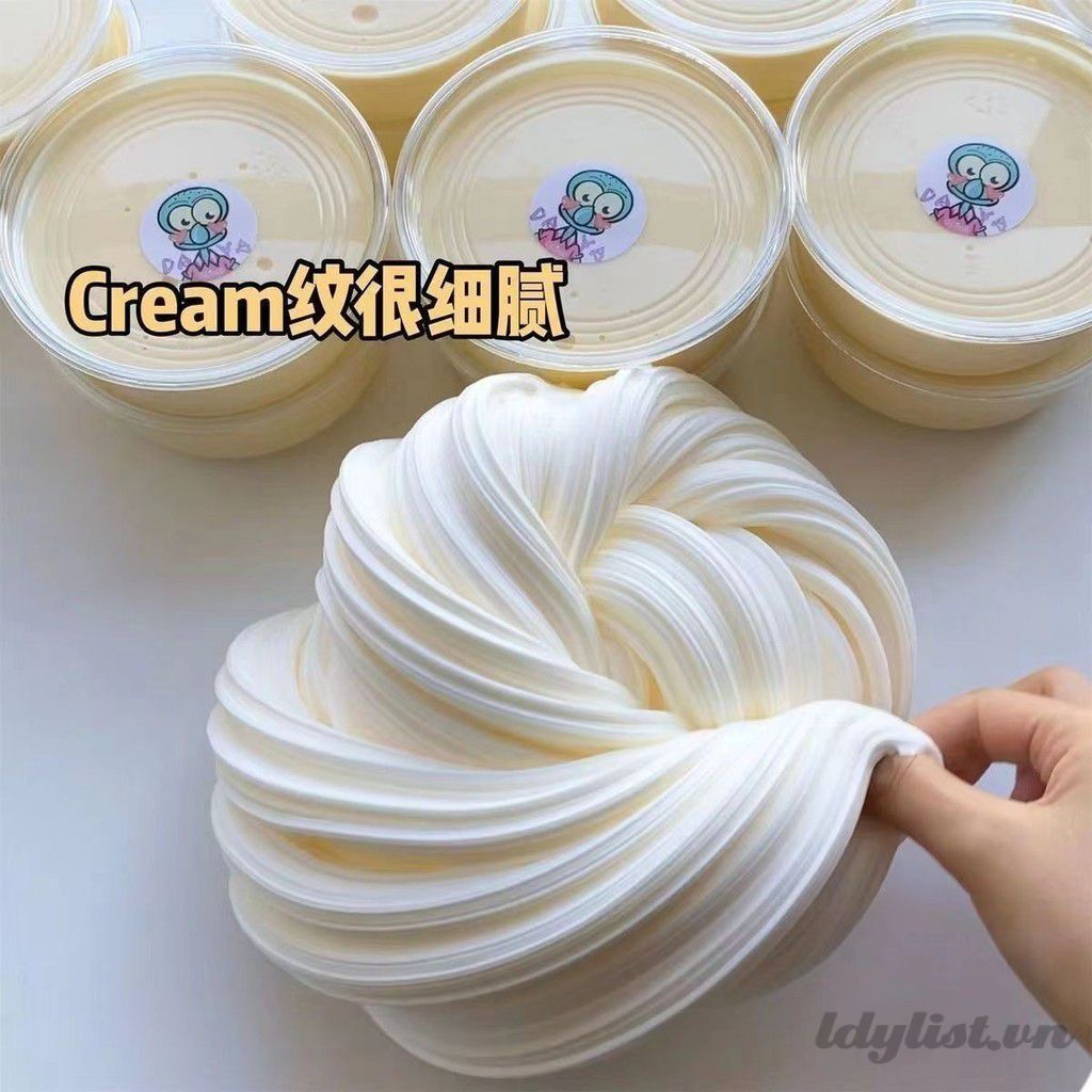 ღ Bộ đồ chơi tự làm slime xốp giảm căng thẳng, slime dẻo, slime trong suốt, mịn màng, đồ chơi giáo d
