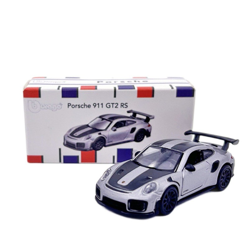 Tỉ Lệ 1: 64 Bản Sao Xe Hợp Kim Bugatti Porsche 911 Ferrari SF90 Mô Hình Hình Hình Đồ Chơi