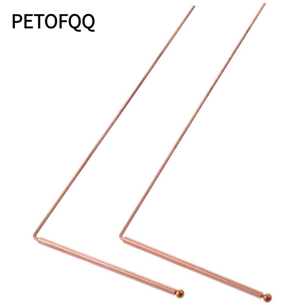 PETOFQQ 2 Thanh Dowsing, Thiết bị ma bằng đồng nguyên chất 99,9%, Phân chia nước Ghost hunters Ghost