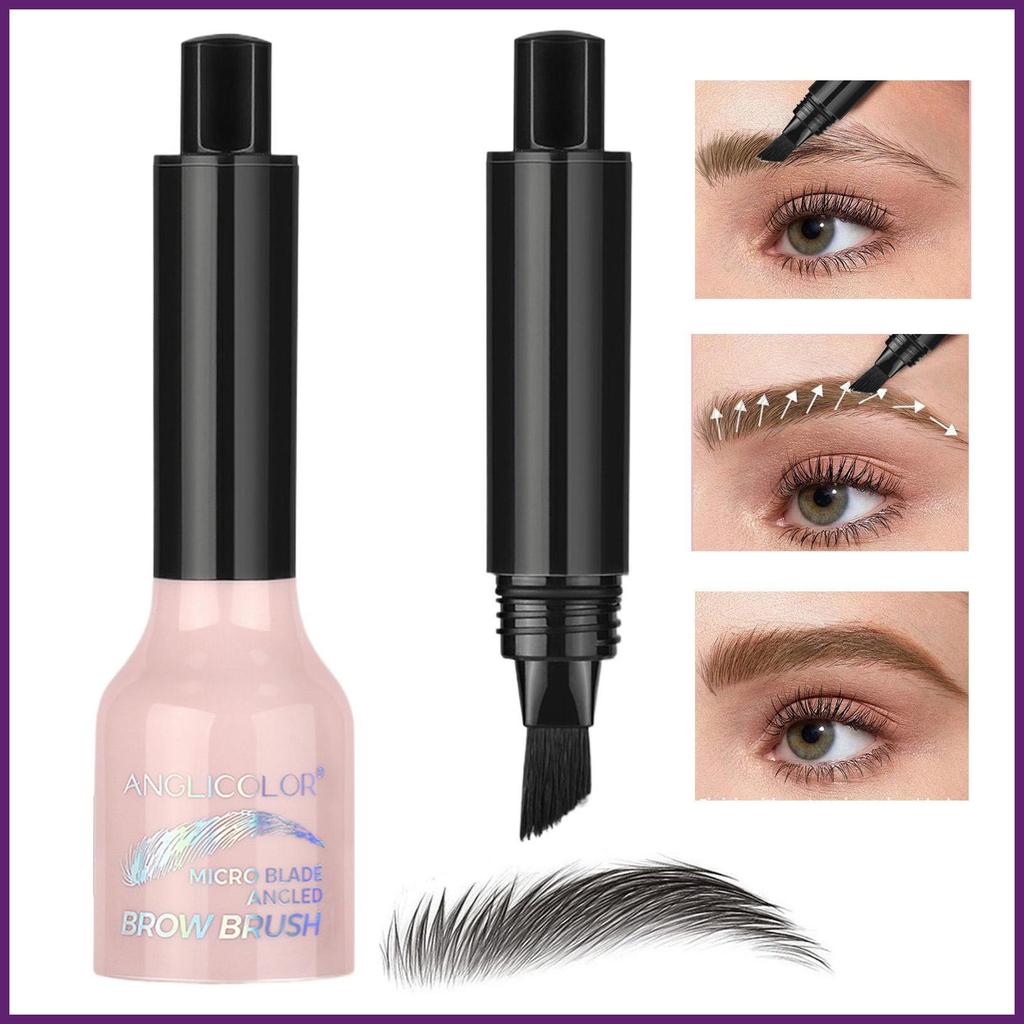 Màu Lông Mày Mascara Brow Brush Lông Mày Mascara Chính Xác Brow Pen Lâu Trôi Vết Bẩn Chống nhòe Bút 