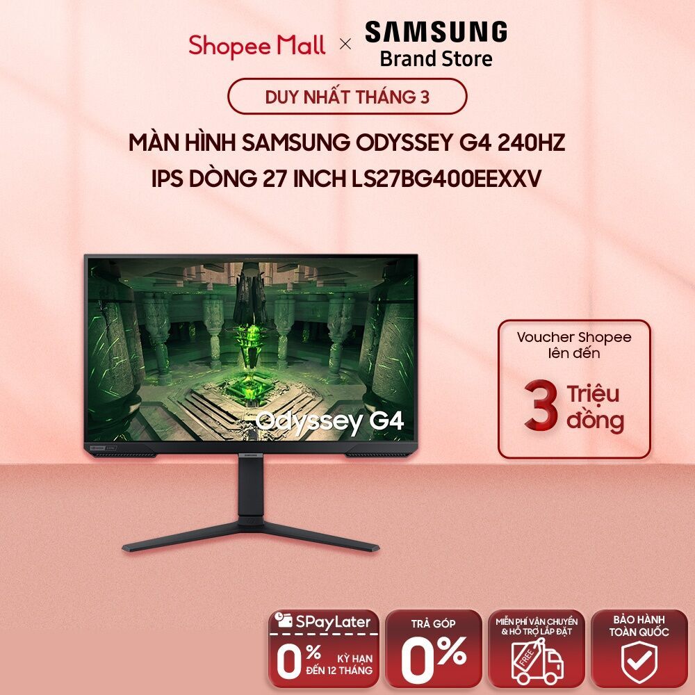 [MIỄN PHÍ VẬN CHUYỂN] Màn Hình Samsung 27 inch Odyssey G4 240Hz IPS 1ms AMD FreeSync Premium HDR LS2