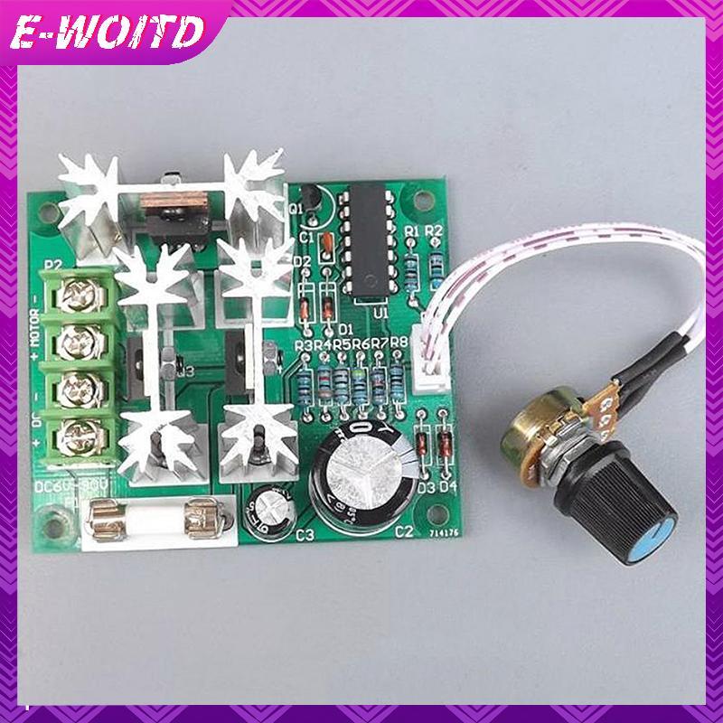 E-WOITD DC 6V-90V 15A DC Bộ điều khiển tốc độ động cơ DC 6V 12V 24V 36V 48V 72V 90V Công suất cao Bả