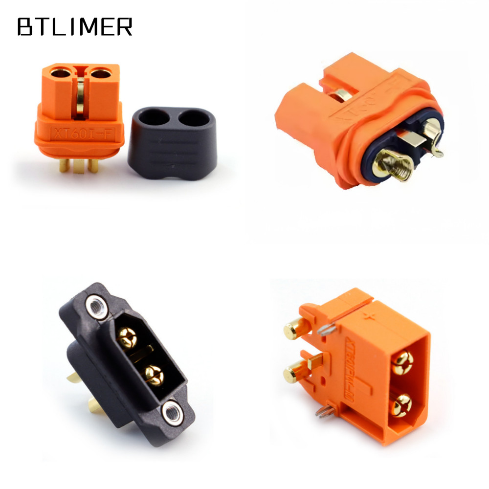 ESSECCOME 2 chiếc XT60IE-M XT60IPW-M, Amass Signal 2 + 1 XT60I Series Plug, Đồng thau mạ vàng hiện t