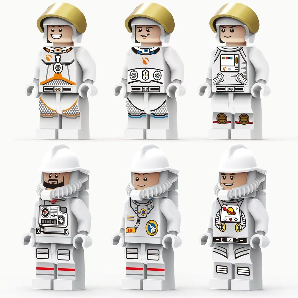 Hot Sale#Compatible with Lego figures, astronaut minifigures, spaceman building blocks, doctor, poli