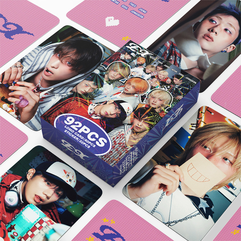 92 Cái / hộp P1Harmony Photocards EX KPOP LOMO Thẻ Sticker Bộ Sưu Tập Thẻ