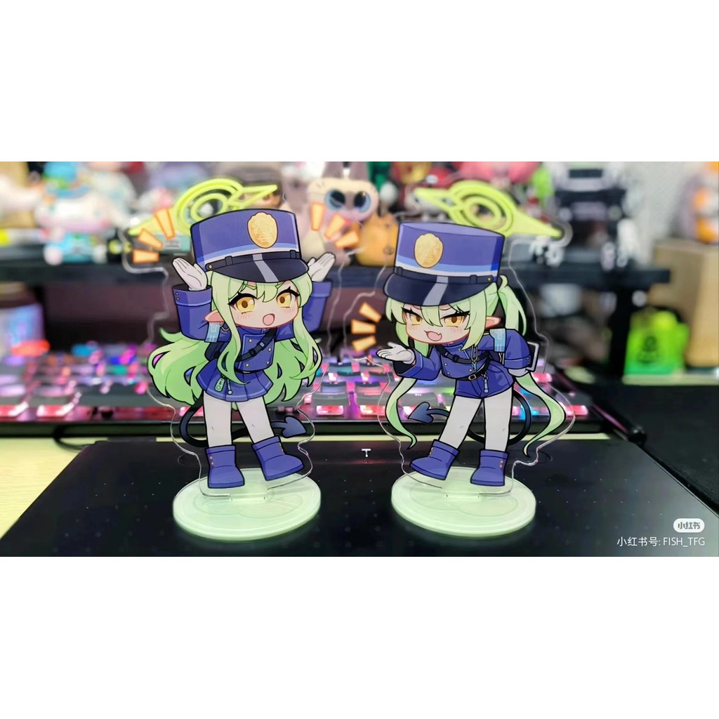 Mô hình Standee Blue Archive Acrylic Mica nhân vật Hikari Nozomi trang trí bàn học quà tặng fan Anim