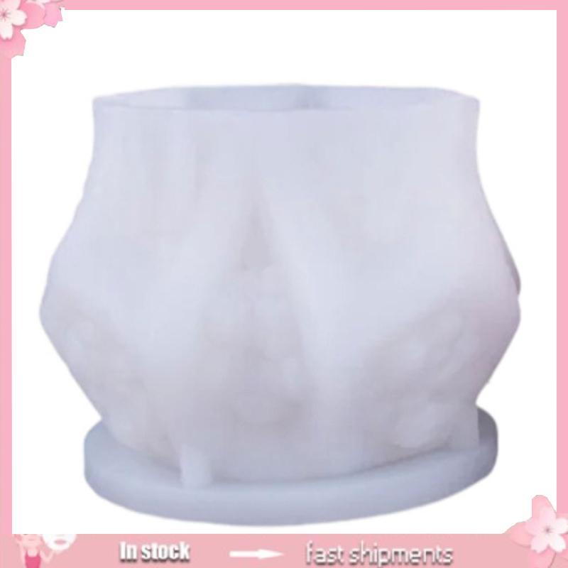 Flower Embossed Pentagonal Silicone Mould For Resin Casting Making  Soap