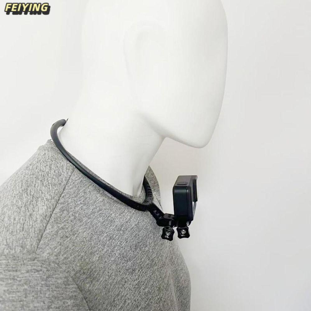 FEIYING Giá Đỡ Điện Thoại Cổ Chống Rung, Điều Chỉnh Góc 180° Cho Vlog Quay Phim, Phụ Kiện Máy Ảnh GoPro Hero/Insta360 Chất Lượng Cao