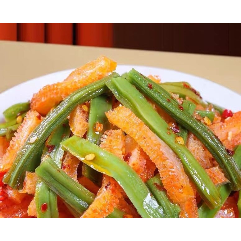 Món ăn tưởng nhớ Konjac túi lớn Konjac mát cay chua cay đồ ăn nhẹ Konjac giòn túi lớn