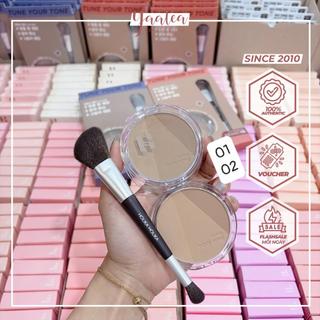 Set Phấn Tạo Khối HOLIKA HOLIKA Tune Your Tone Kèm Cọ 2in1
