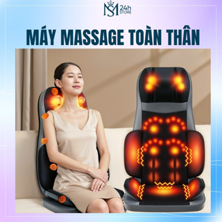 Ghế Massage Toàn Thân Túi Khí, Đệm Massage Lưng Chuyên Sâu, Thảm Mát Xa Toàn Thân Tia Hồng Ngoại