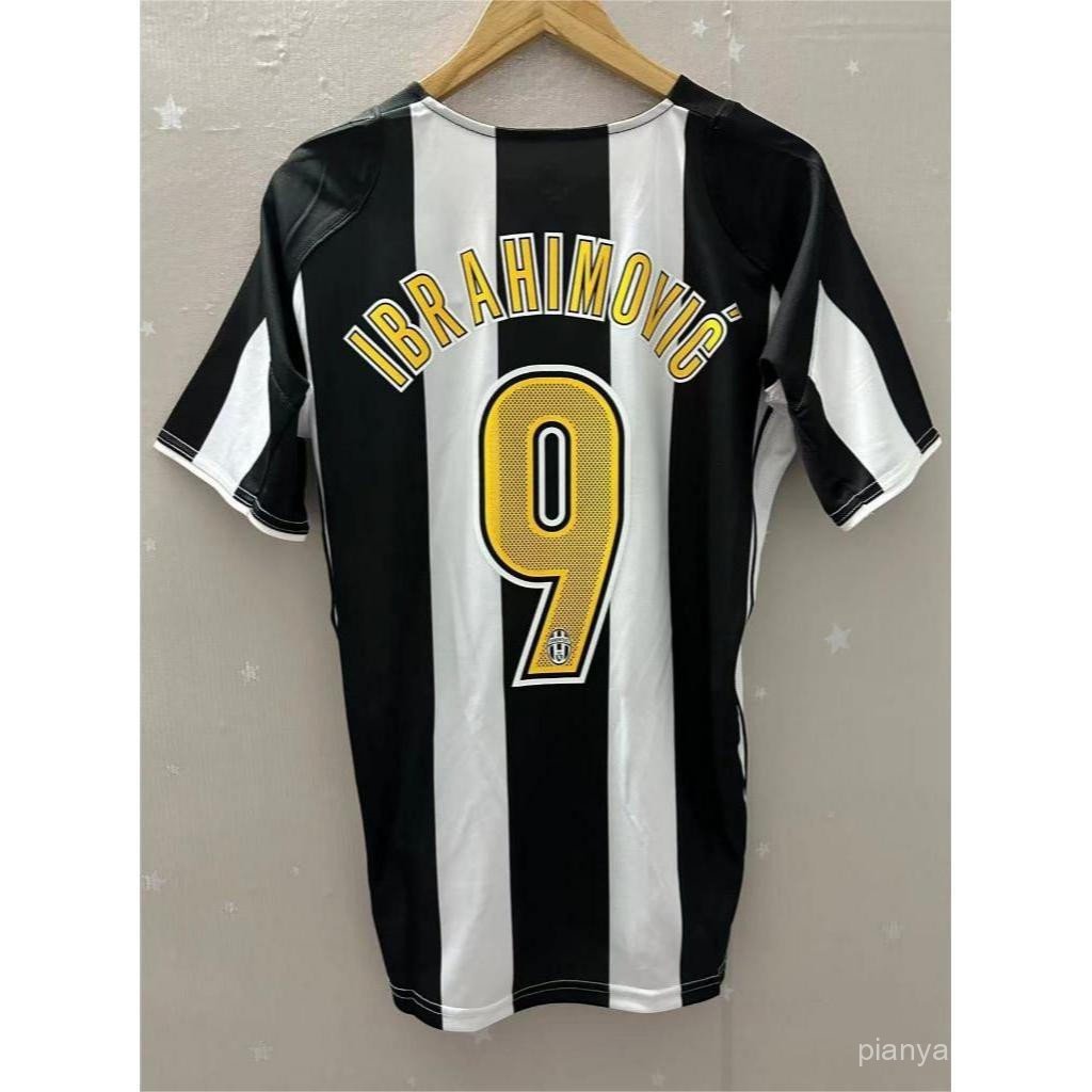 Áo sơ mi bóng đá retro 04-05 Juventus sân nhà Piero, Ibrahimovic, Nedved