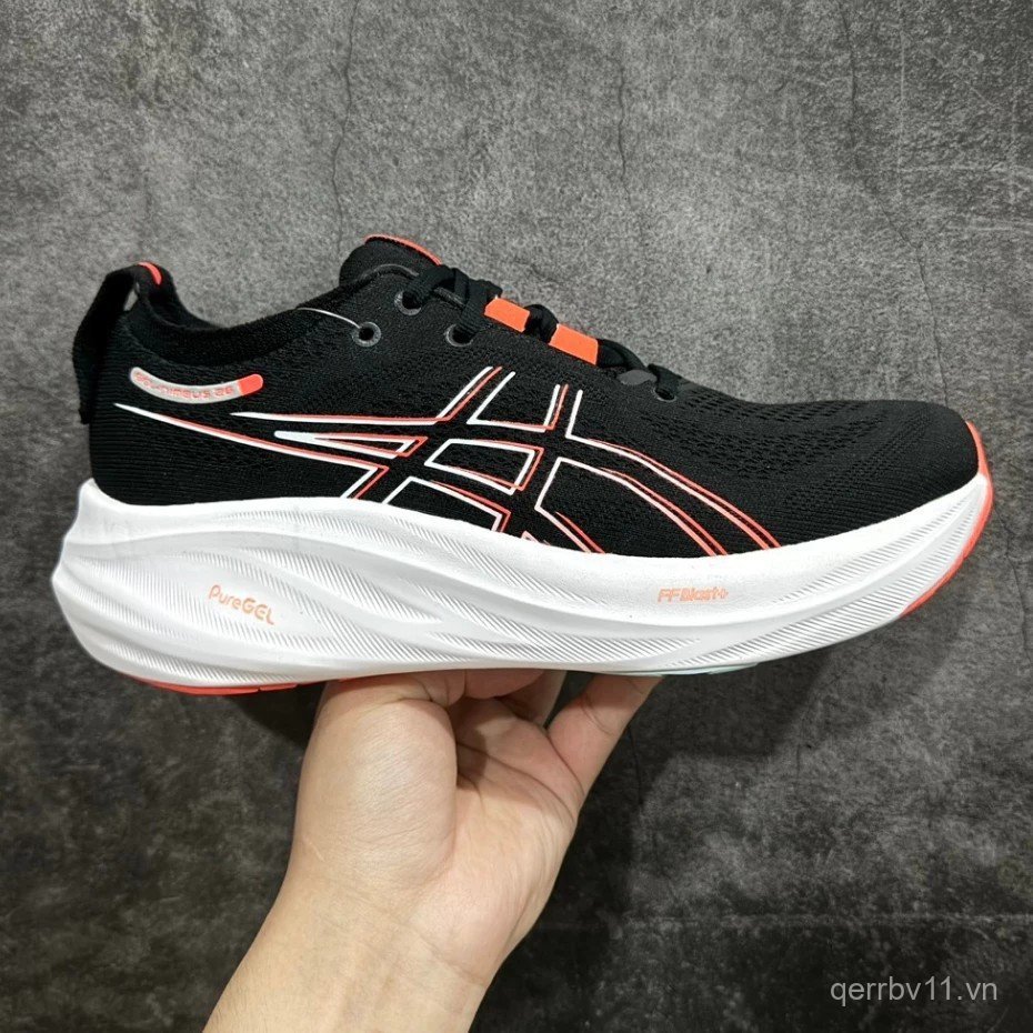 Gel-Nimbus 26 Nam Nữ Chạy Bộ Gel-Nimbus 27 Giày Đệm Nhẹ NKNM MJMK