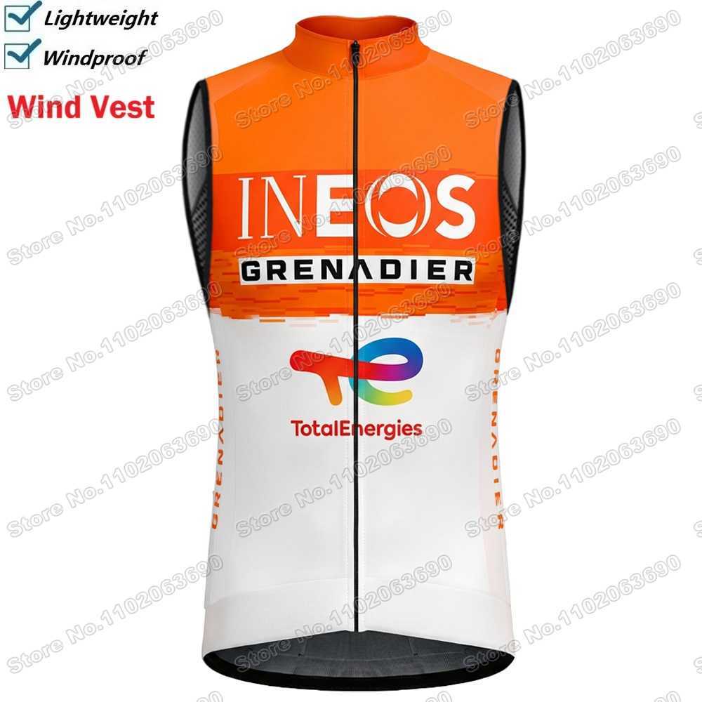 Ineos-Grenadiers - Áo Vest Không Tay Nam cho Xe Đạp MTB
