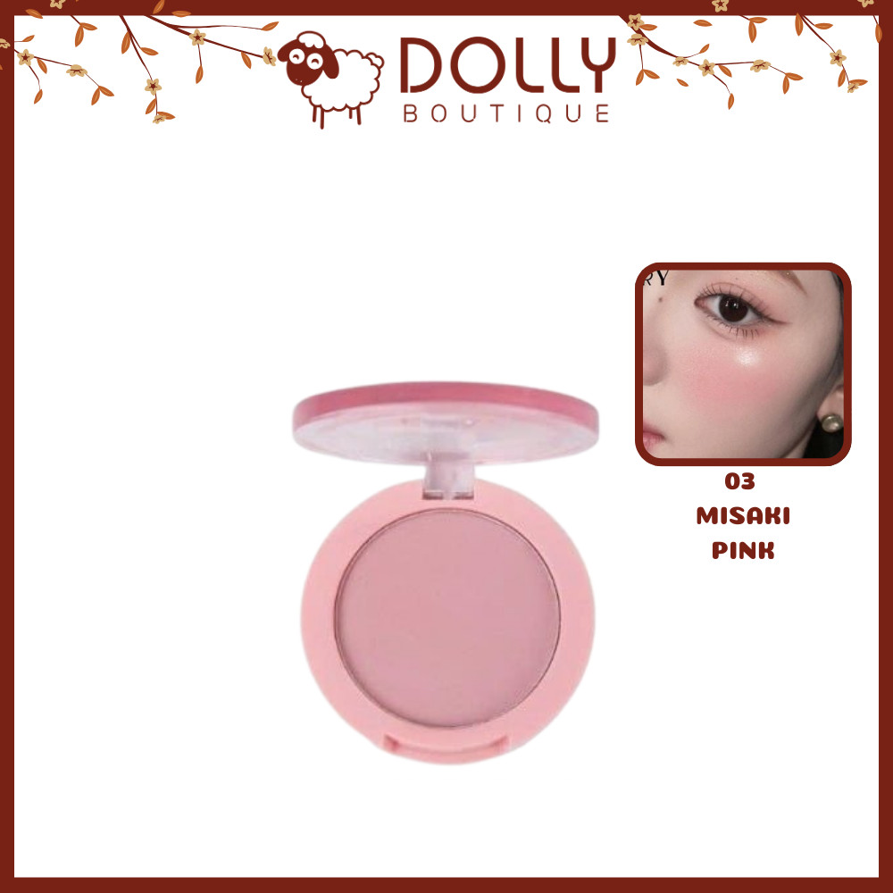 Phấn Má Jary Sweet Cheeks Powder Blush - Phấn Má Hồng Dạng Nén Mịn Lì, Lên Màu Chuẩn, Lâu Trôi Tự Nhiên | BigBuy360 - bigbuy360.vn