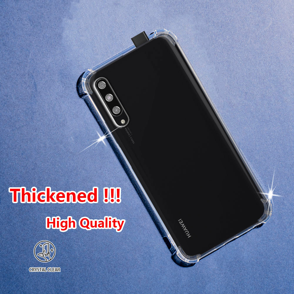 Dành Cho Huawei Y9s 2020 Honor 9x Pro STK-L21 LX3 L22 HLK-L41 42 Crystal Clear Jelly Case Air-Guard 