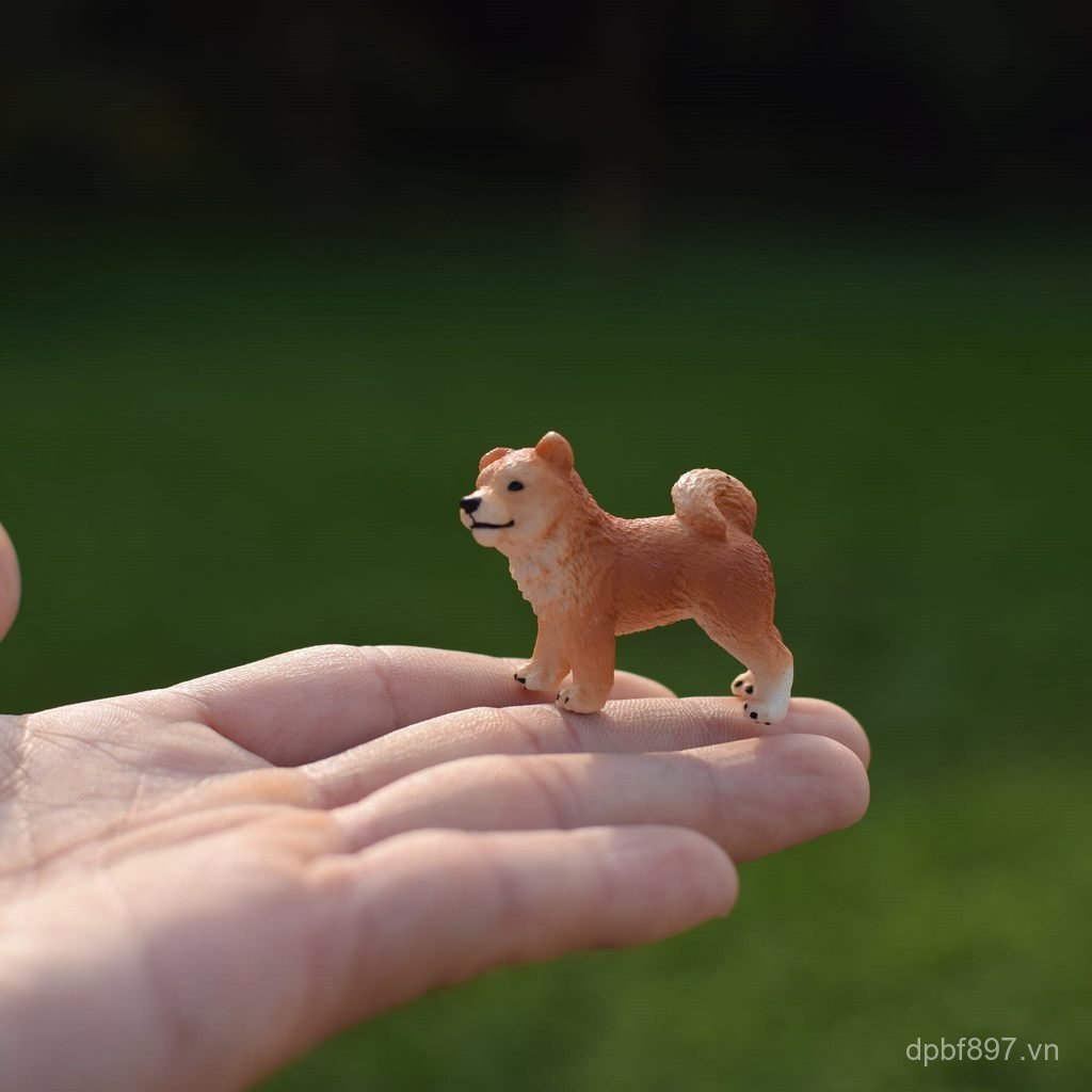 Đức Sile Nhật Bản Akita Inu Shiba Inu Mục Vụ Trang Trại Chó Động Vật Mô Hình Đồ Chơi Mô Phỏng