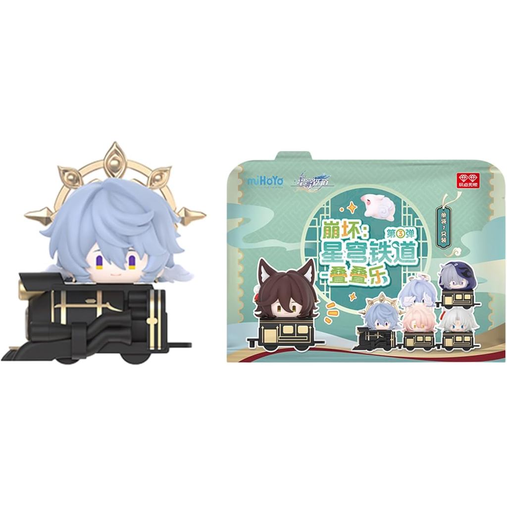 Anime Blind Bag, Anime Dễ Thương Mini Xếp Chồng Nhân Vật Cho Trò Chơi HSR, Hình PVC Kawaii Sưu Tập C