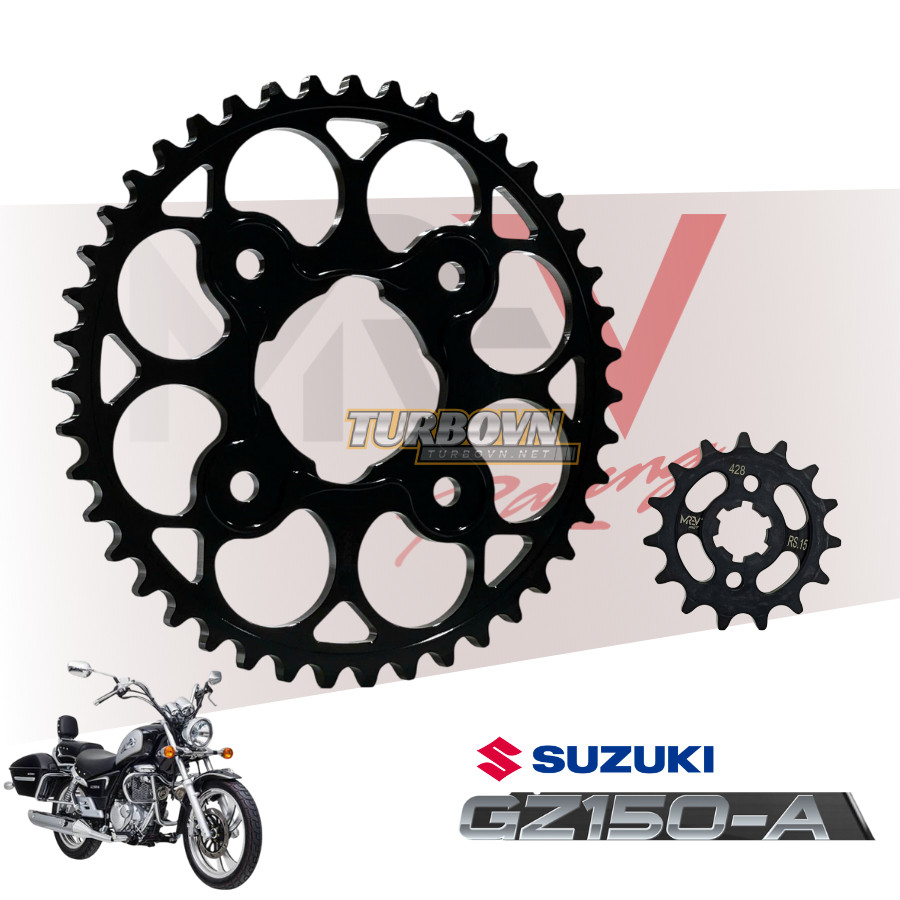 Nhông Sên Dĩa MREV cho xe Suzuki GZ150 (N-RS .D-941)