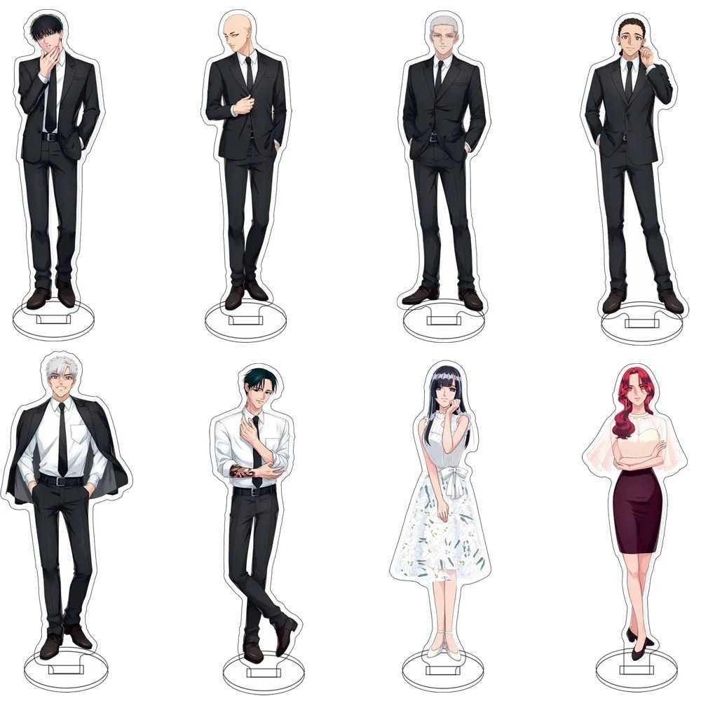 Standee anime Yakuza Fiance Hôn Thê Mafia mô hình nhân vật mica trang trí bàn học cao 15cm quà tặng 