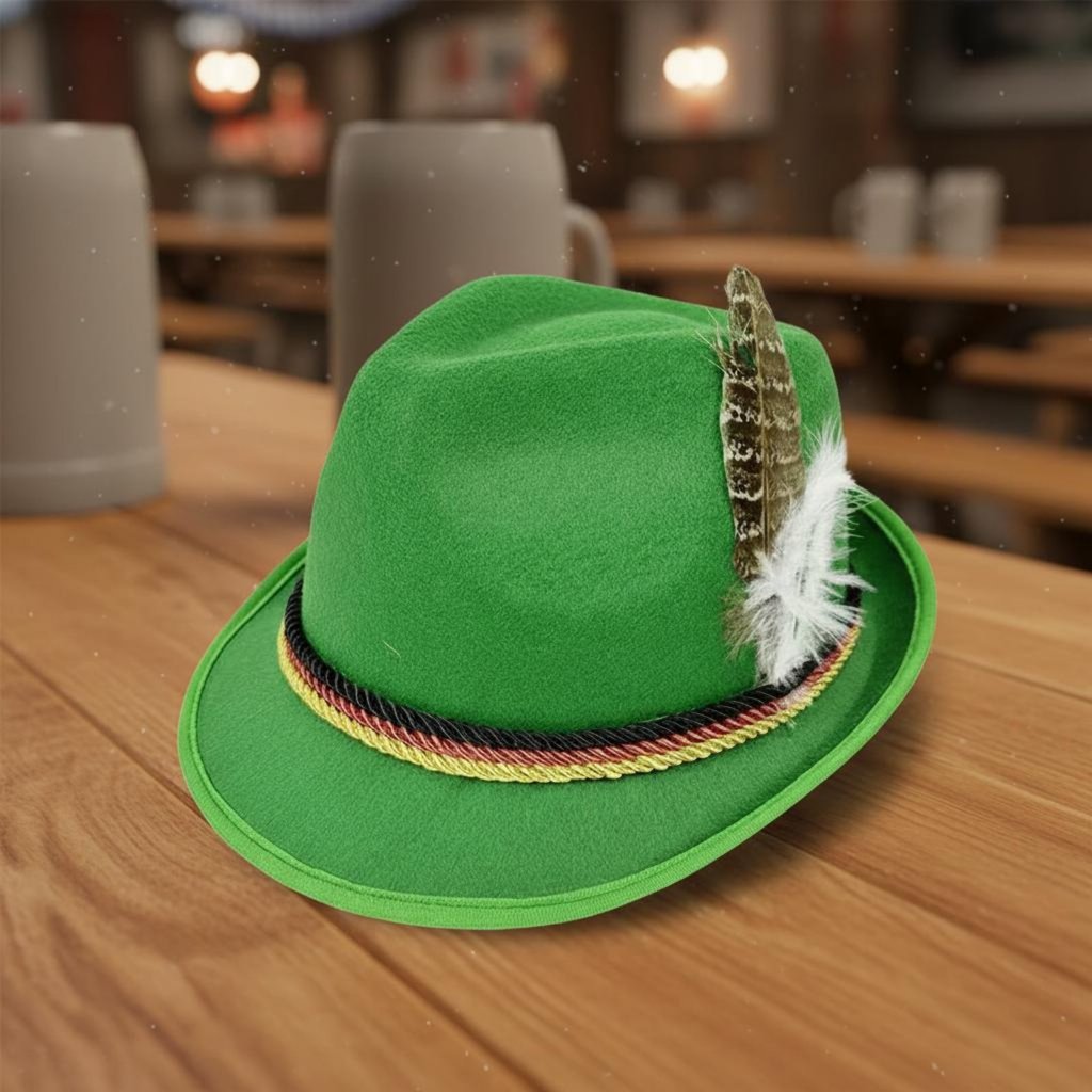 Thiết kế truyền thống mũ lễ hội Bavaria dành cho nam và nữ