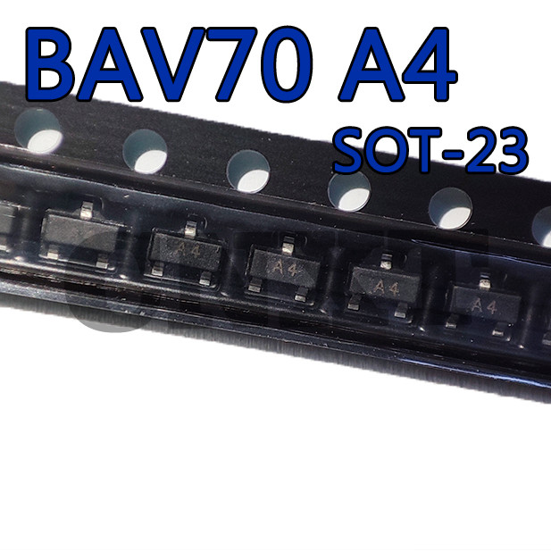 50 ~ 100 CÁI BAV70 A4 SOT23 A4T A4W Patch Power Triode