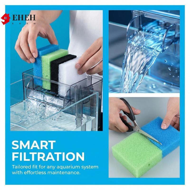 [EHEH] Bông lọc bể cá hiệu quả cao cho Juwel Bioflow 5 CÁI Kéo dài tuổi thọ bộ lọc Hoàn hảo cho bể c