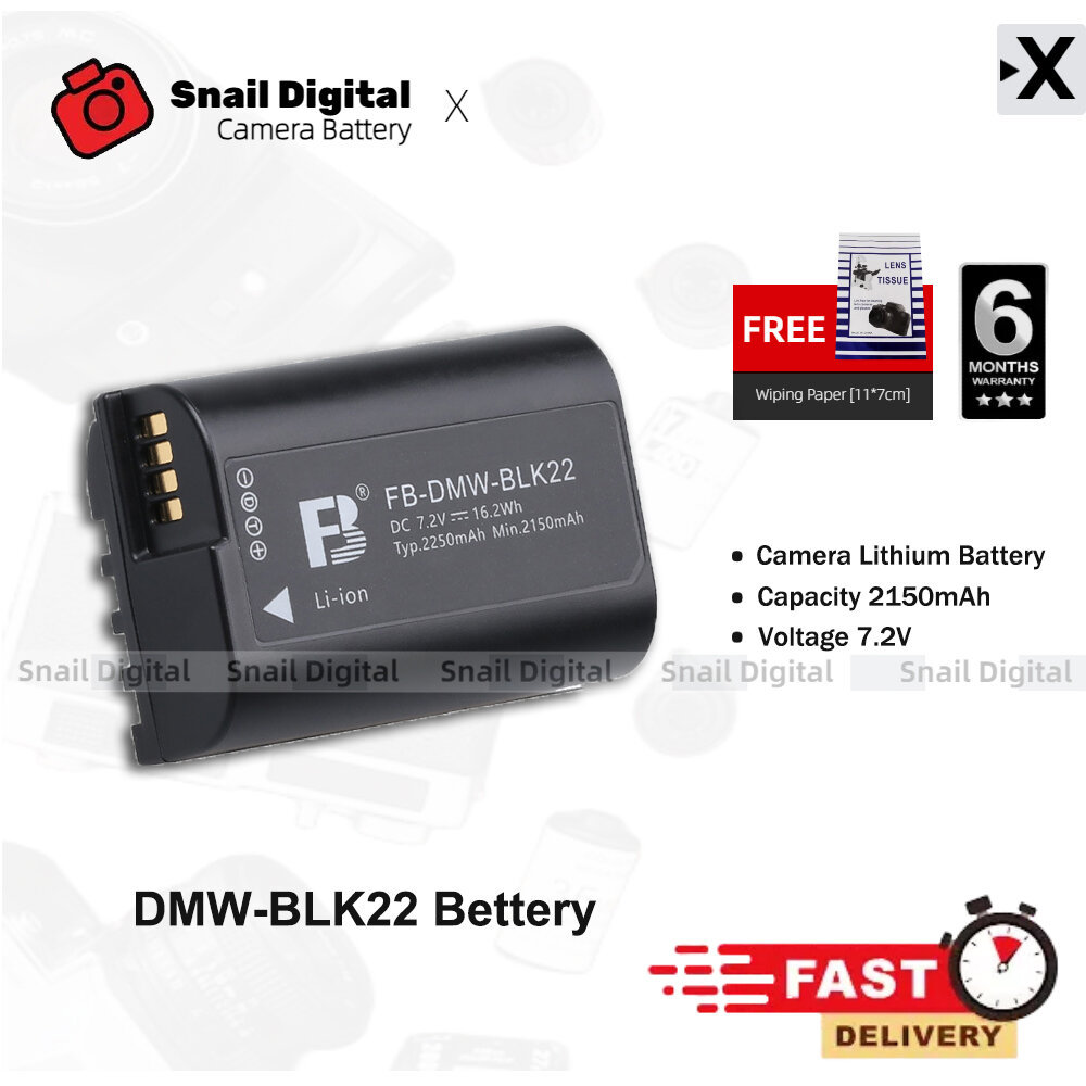Dành Cho Máy Ảnh Panasonic Pin Camera DMW-BLK22 Cho Pin DC-S5 Mới