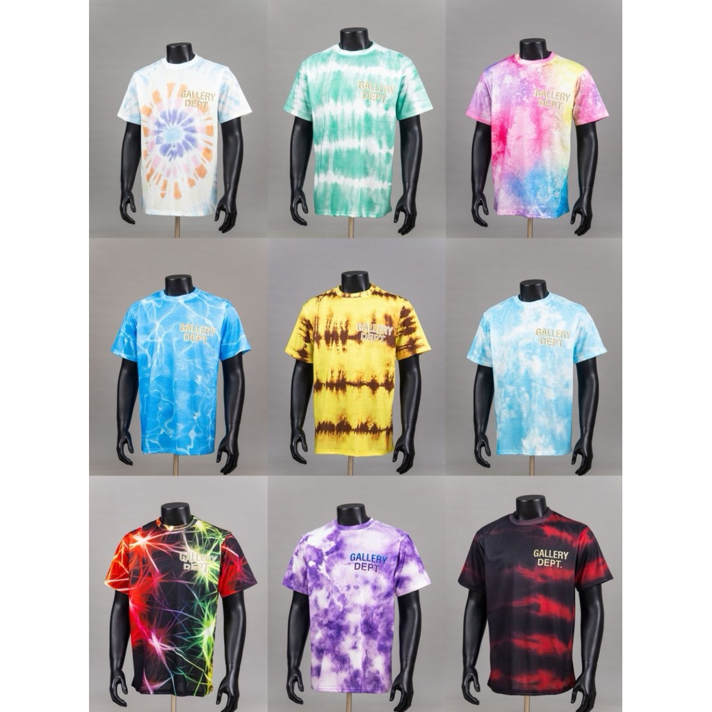 ISYL Gallery Dept Splattered ink, ripped, knife-cut, distressed denim shorts, washed vintage high st