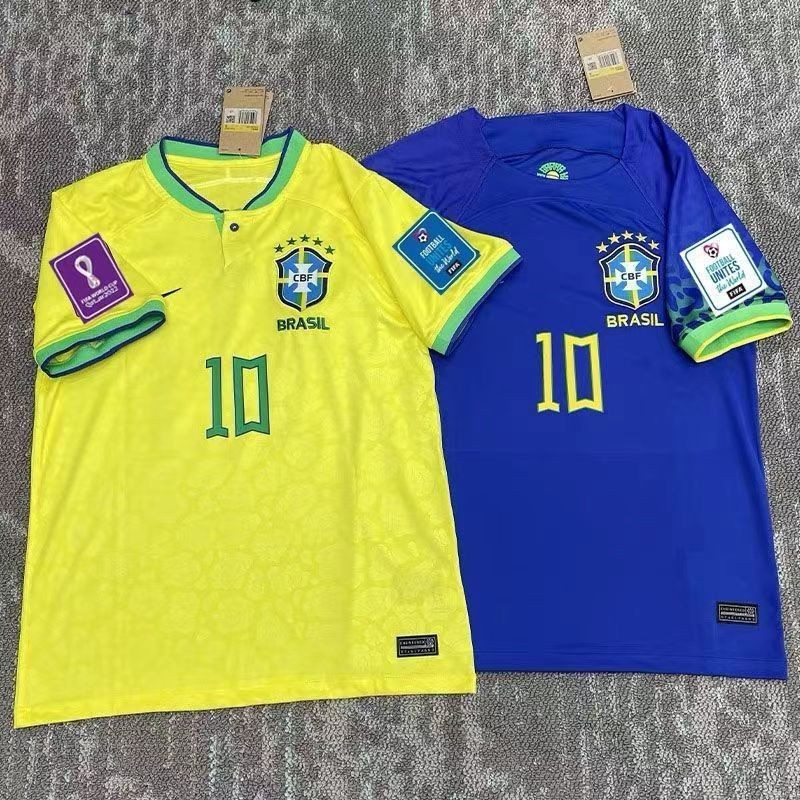 Áo Bóng Đá Đội Tuyển Quốc Gia Brasil, Áo Đấu Tập Luyện Tại Nhà Mùa 22-23