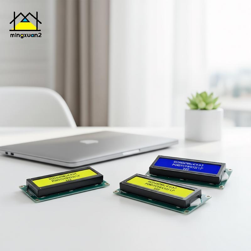 Mingxuan2 1 Cái LCD 1602 Màn Hình Xanh Dương 16x2 Nhân Vật Màn Hình LCD Mô Đun DIY Phụ Kiện LCD1602 